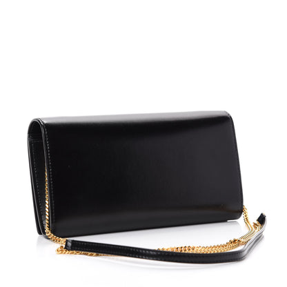 Saint Laurent Smooth Calfskin Mini Paris Bag Black 3 of 9