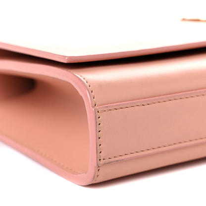 Saint Laurent Calfskin Classic Monogram Cassandre Clutch Blush 8 of 18