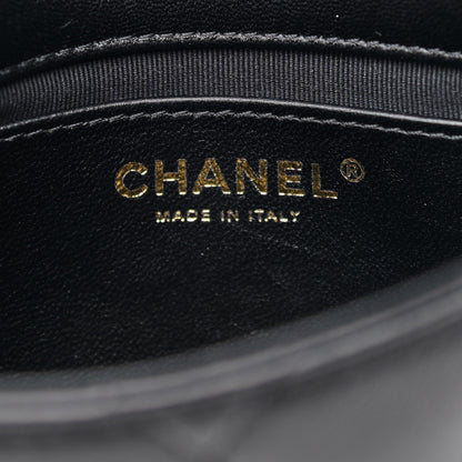 Chanel Lambskin Quilted Mini Funky Town Flap Black 6 of 11