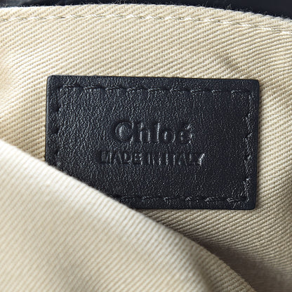 Chloe Smooth Calfskin Quilted Medium Roy Clutch Airy Grey 6 of 9
