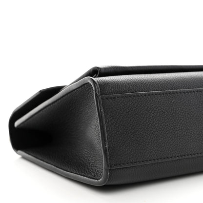Louis Vuitton Soft Calfskin Mylockme Chain Bag BB Black 9 of 14
