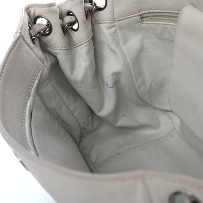 Chanel Smooth Calfskin Luxe Ligne Flap White 13 of 13