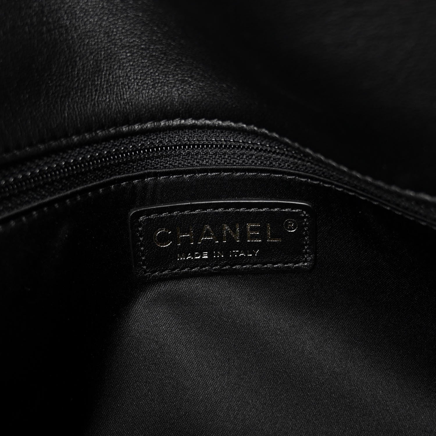 Chanel Sequin Embroidered Medium Flap Bag Black 5 of 10