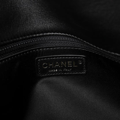 Chanel Sequin Embroidered Medium Flap Bag Black 5 of 10