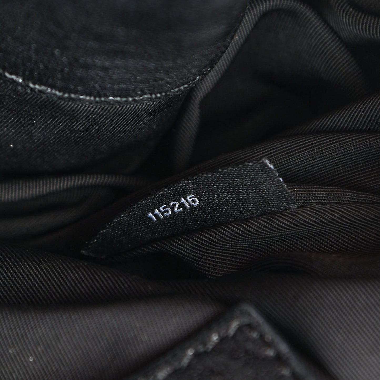 Pebbled Lambskin Diego Bucket Black Rose Gold Hardware