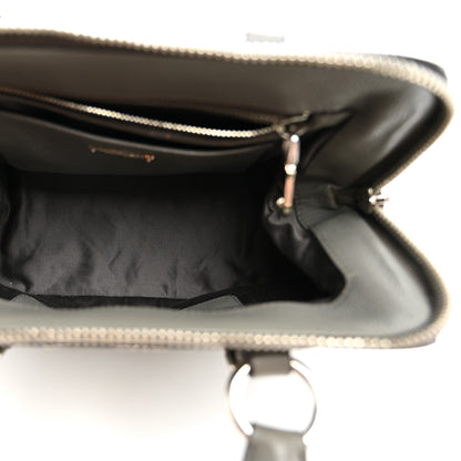 Miu Miu Goatskin Madras Bauletto Pomice 5 of 13