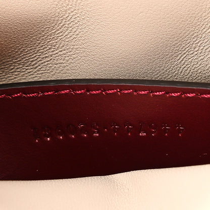 Gucci Calfskin Matelasse Mini GG Marmont Shoulder Bag Rosso Ancora 7 of 11