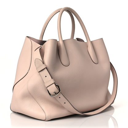 Christian Dior Supple Grained Calfskin Medium Open Bar Tote Rose Poudre 2 of 8