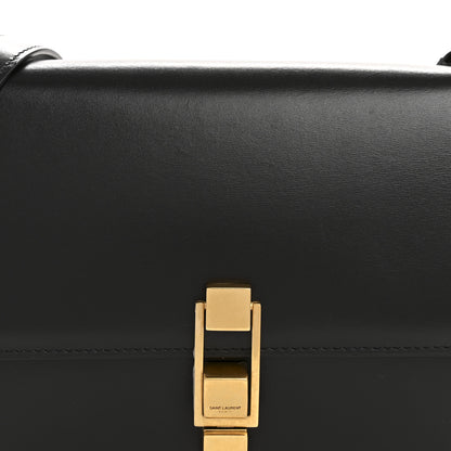 Saint Laurent Smooth Calfskin Carre Satchel Black 8 of 11