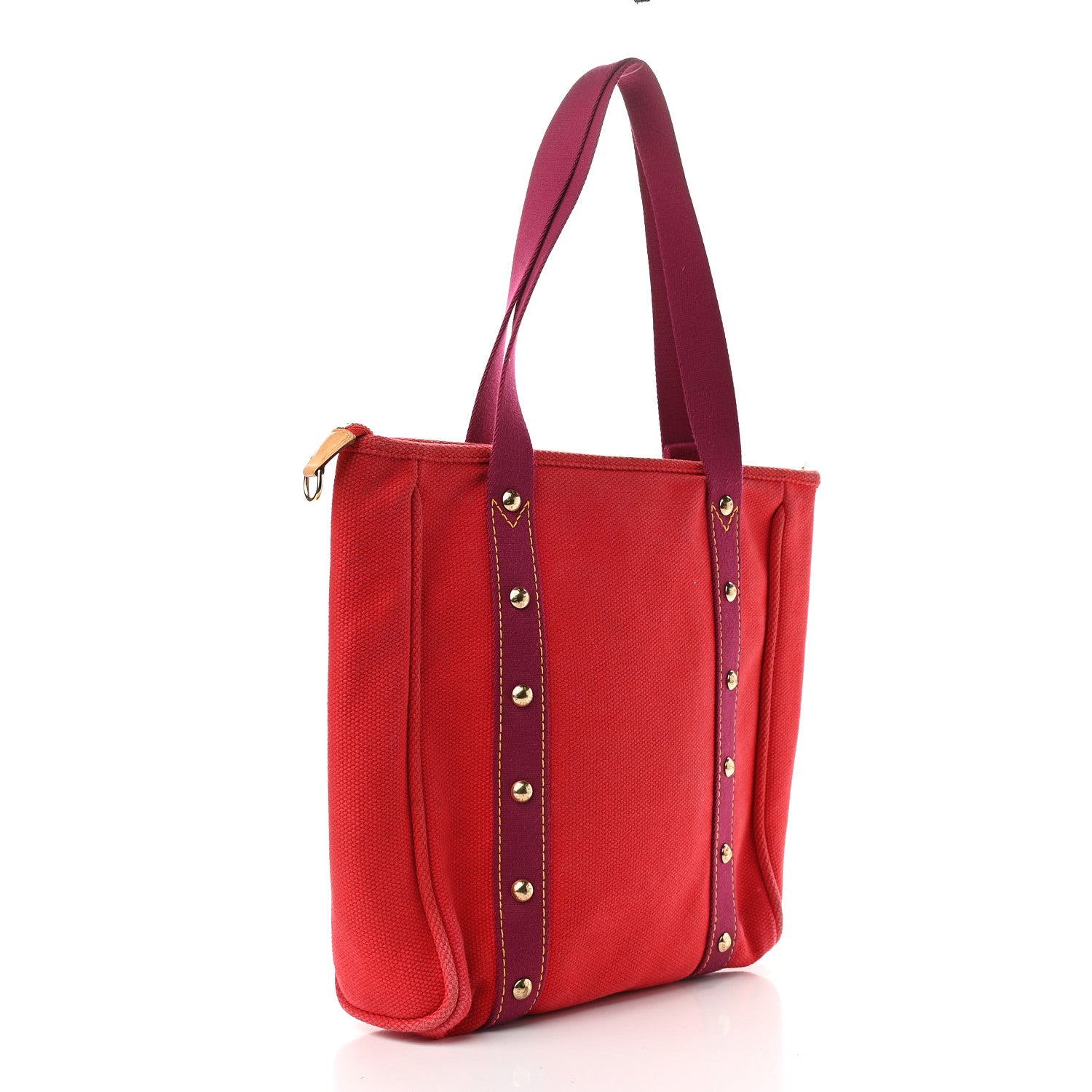 Louis Vuitton Toile Antigua Cabas MM Pink 2 of 7