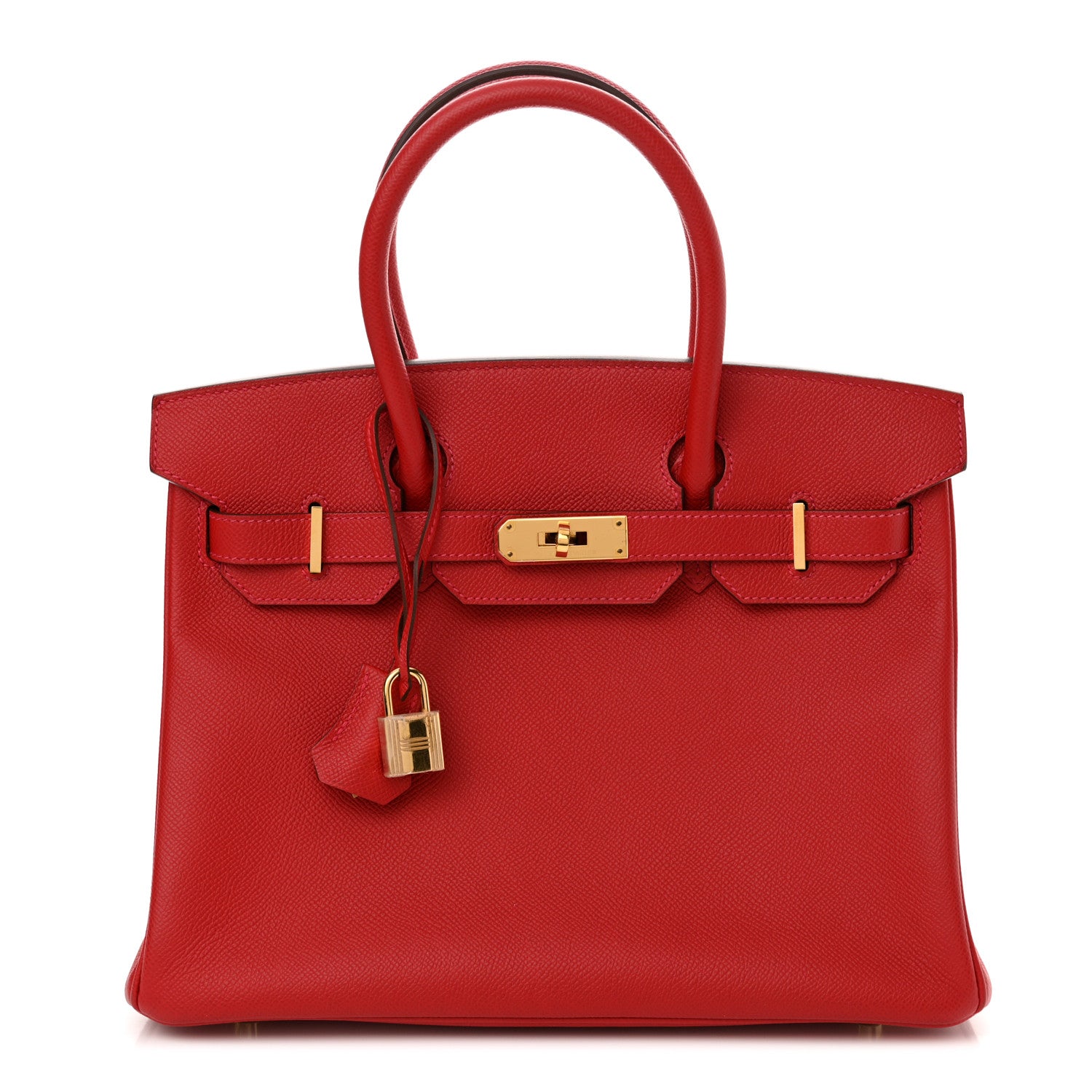 Hermes Epsom BIRKIN 30 Rouge Casaque 1 of 15