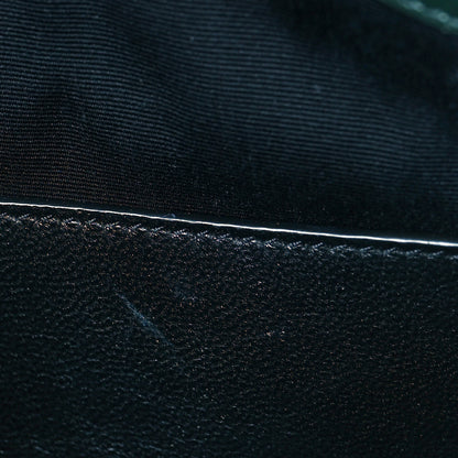 Saint Laurent Crinkled Calfskin Matelasse Monogram Medium Niki Shopper Tote New Vert 5 of 8