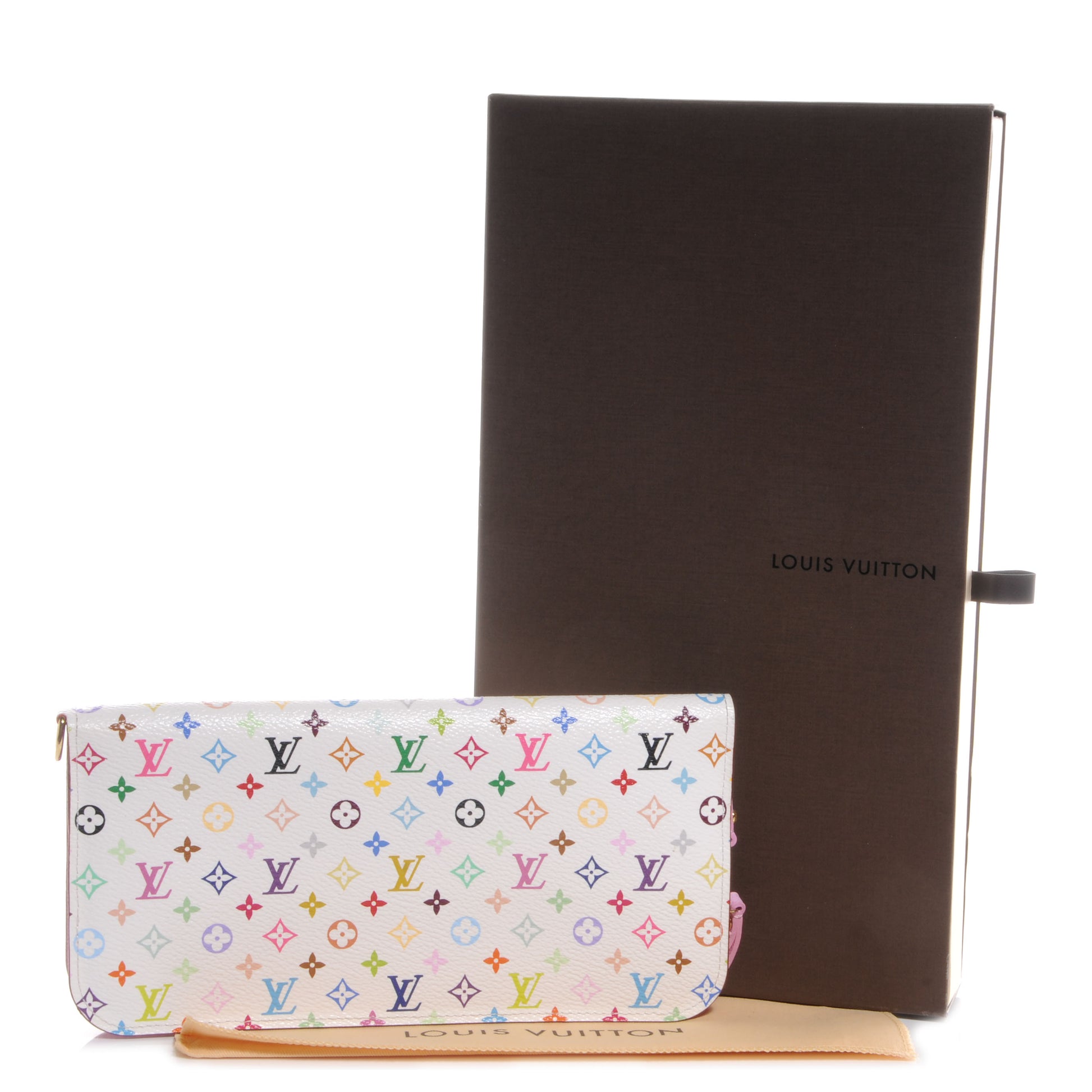 Louis Vuitton Monogram Multicolor Insolite Wallet Litchi 5 of 8