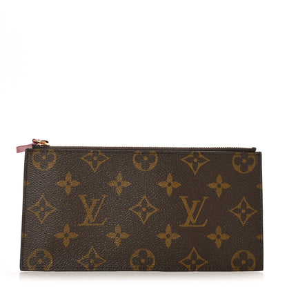 Louis Vuitton Monogram Felicie Chain Wallet Zippered Insert Fuchsia 1 of 6