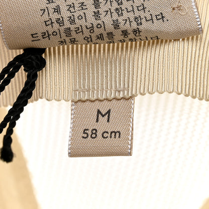 Gucci GG Supreme Monogram Mesh Baseball Hat M Beige 8 of 8