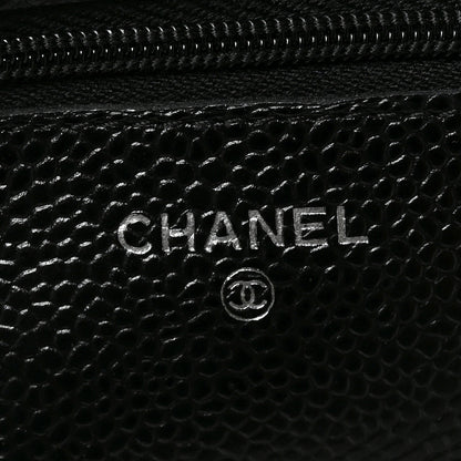 Chanel Caviar Quilted Wallet on Chain WOC Black 6 of 10