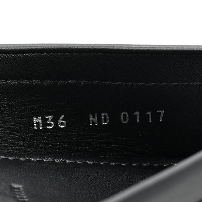 Louis Vuitton Calfskin Dauphine Loafers 36 Black 9 of 11