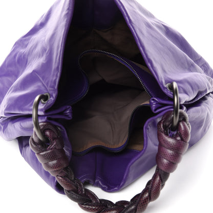 Bottega Veneta Nappa Intrecciato Ayers Large Hobo Violet 5 of 9