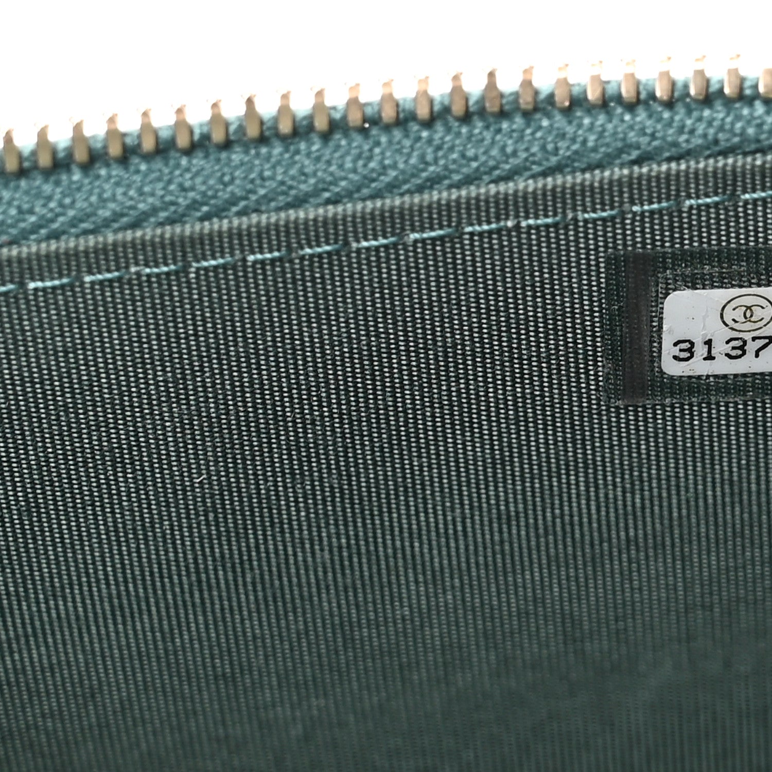 Chanel Lambskin Quilted Top Handle Mini Vanity Case With Chain Green 7 of 12