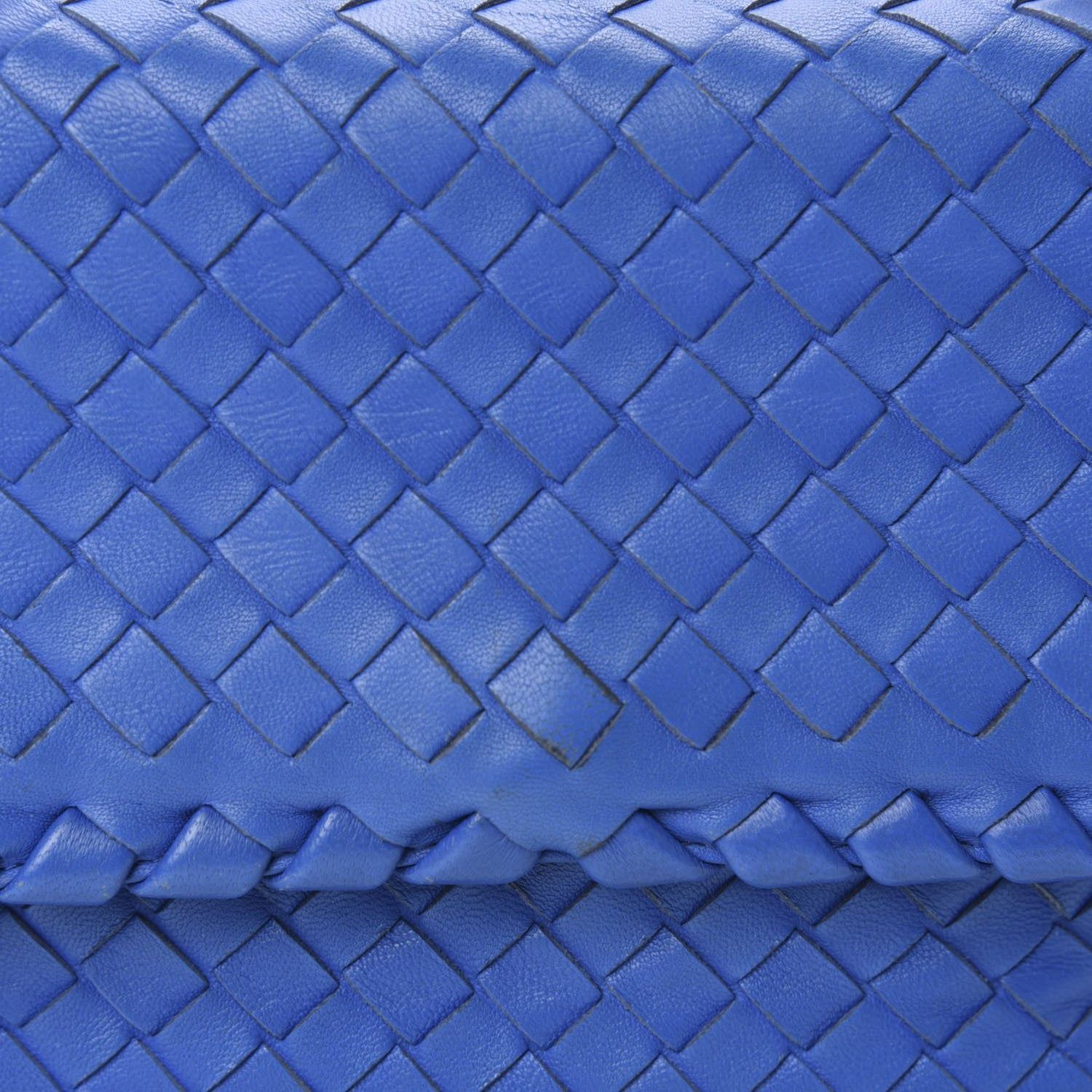 Bottega Veneta Nappa Intrecciato Baby Olimpia Shoulder Bag Signal Blue 12 of 12