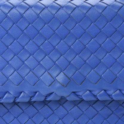 Bottega Veneta Nappa Intrecciato Baby Olimpia Shoulder Bag Signal Blue 12 of 12