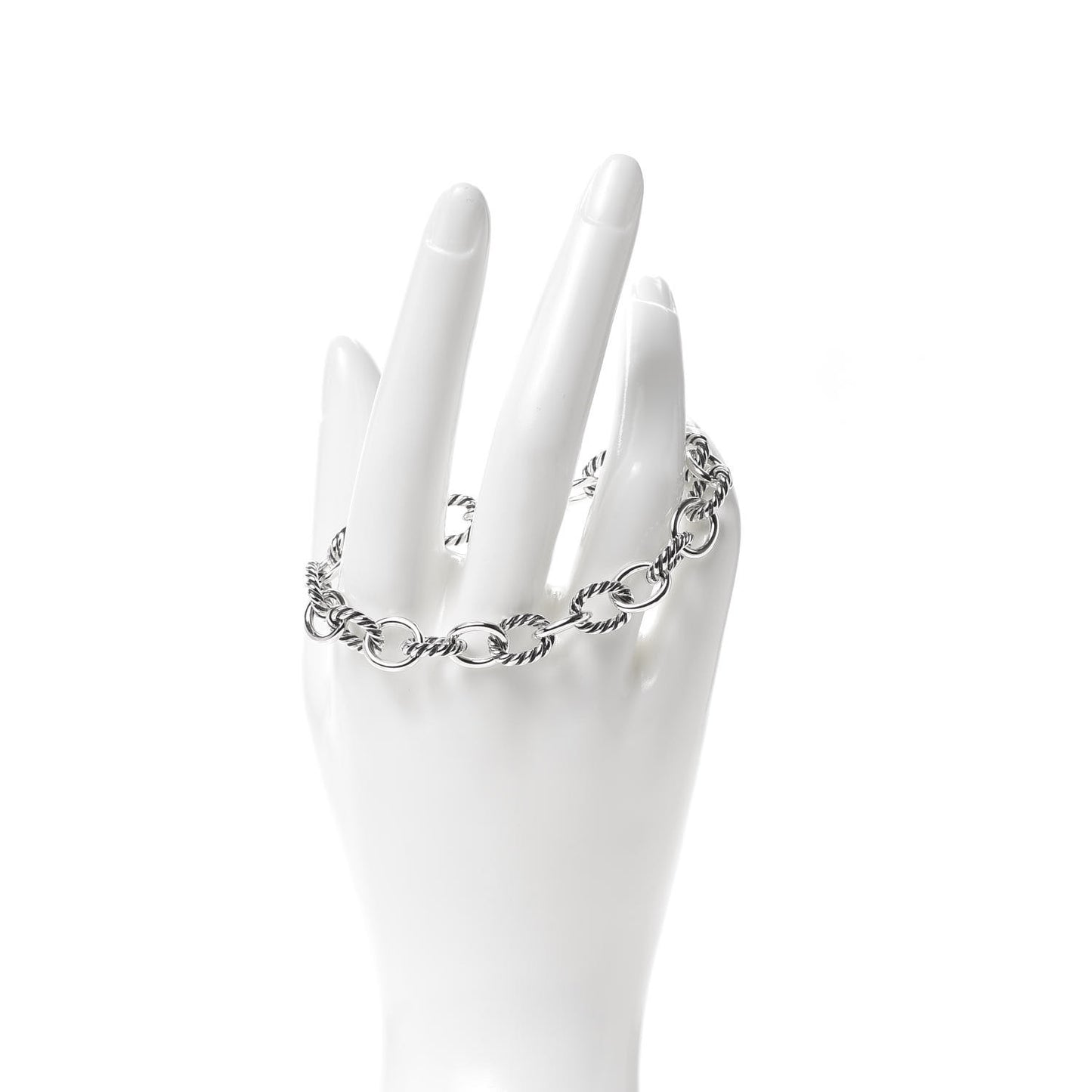 Sterling Silver 10mm Medium Oval Link Bracelet