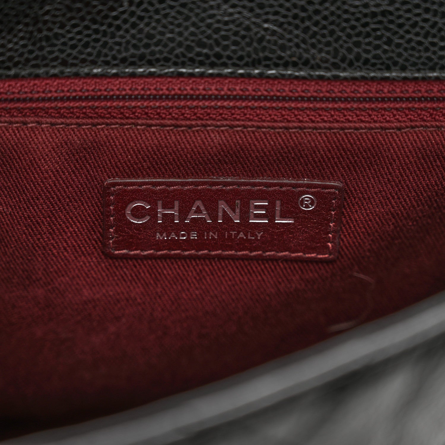 Chanel Crumpled Grained Calfskin Medium CC Crave Flap Black 7 of 11