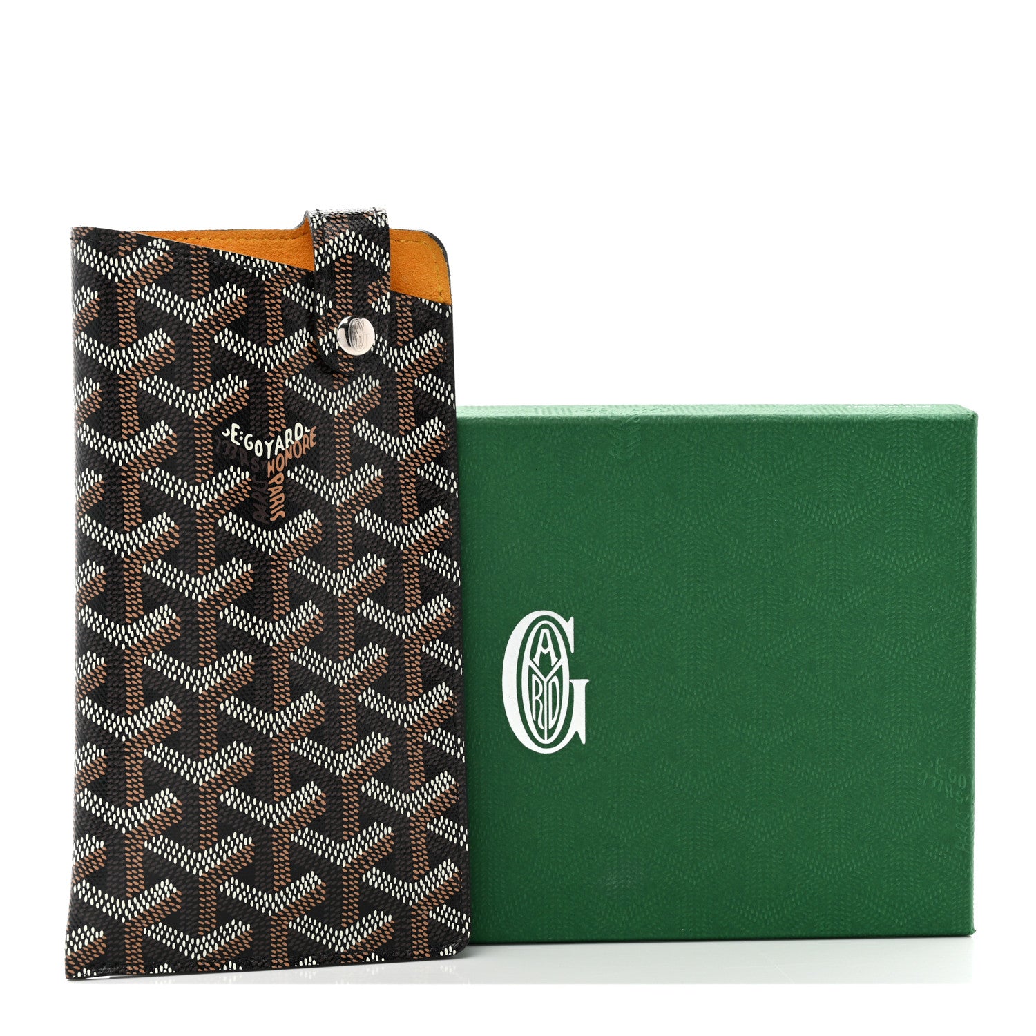 Goyard Goyardine Montmartre Glasses Case GM Black 8 of 8