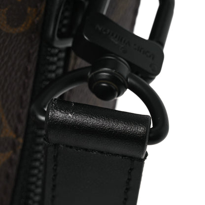 Louis Vuitton Monogram Macassar Handle Soft Trunk Black 11 of 12