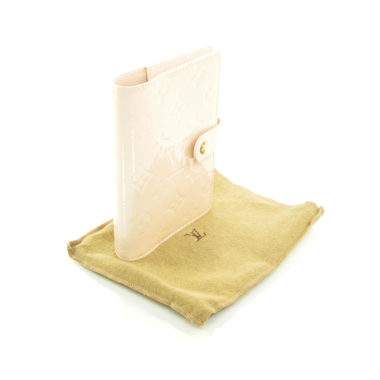 Louis Vuitton Vernis Small Ring Agenda Marshmallow 3 of 8