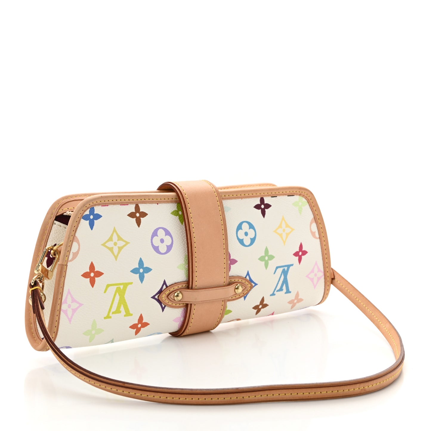 Monogram Multicolor Shirley White