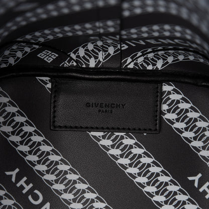 Givenchy Smooth Calfskin Wing Shopper Tote Black White 8 of 10