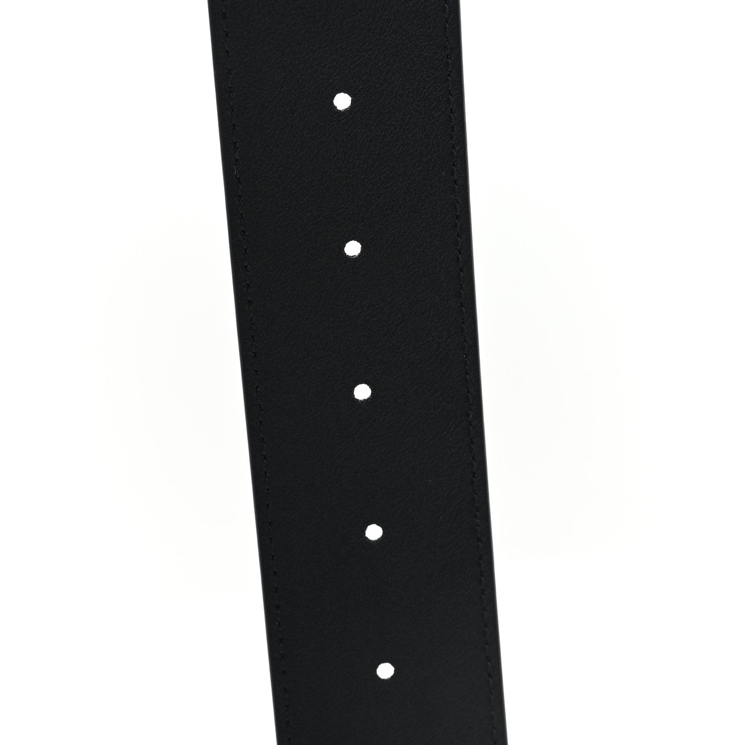 Gucci Plutone Calfskin Double G Belt 40mm 100 40 Black 4 of 4