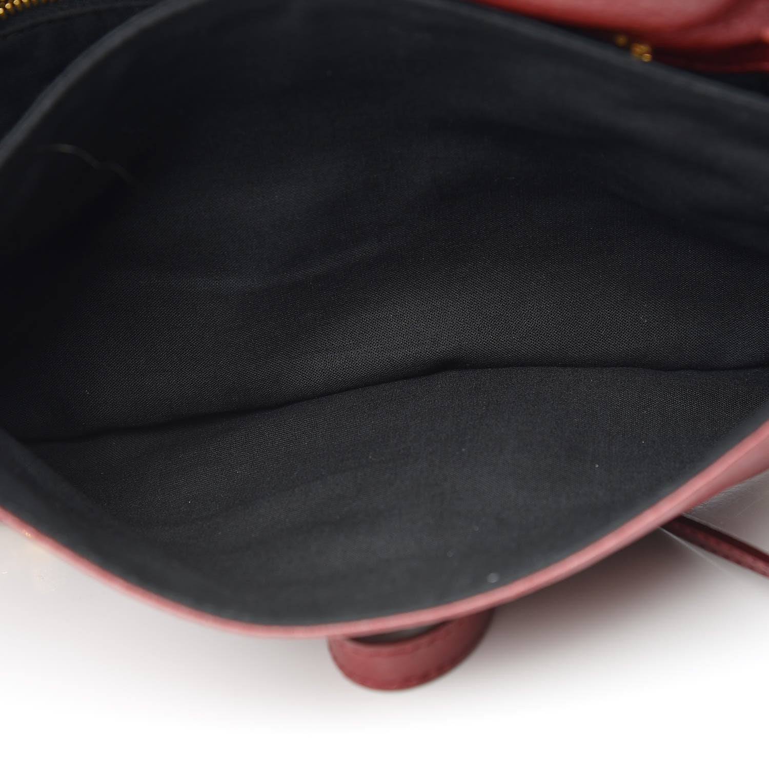 Balenciaga Agneau Giant 12 Gold Hardware Envelope Strap Clutch Rouge Cerise 5 of 12