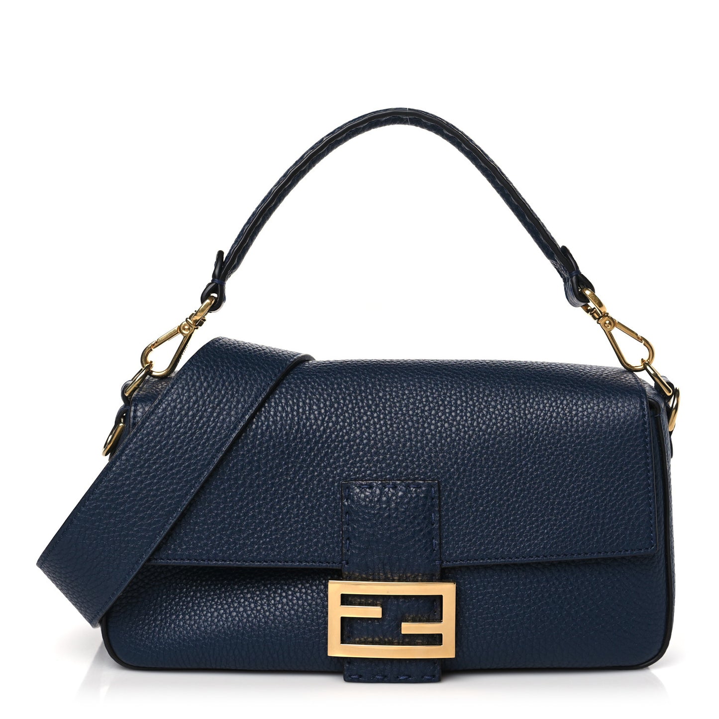 Cuoio Romano Selleria Baguette Dark Blue