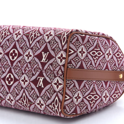 Louis Vuitton Jacquard Since 1854 Speedy Bandouliere 25 Bordeaux 6 of 9