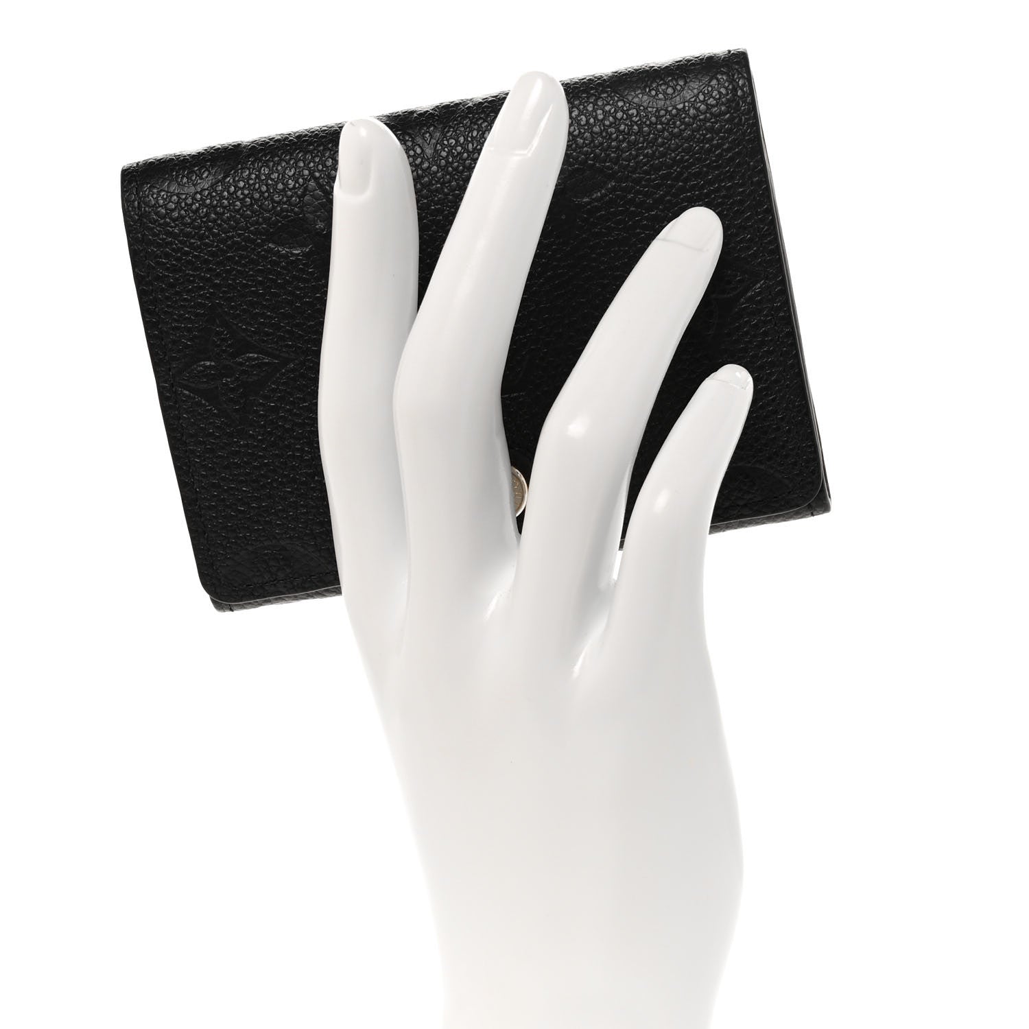 Louis Vuitton Empreinte Business Card Holder Black 2 of 9