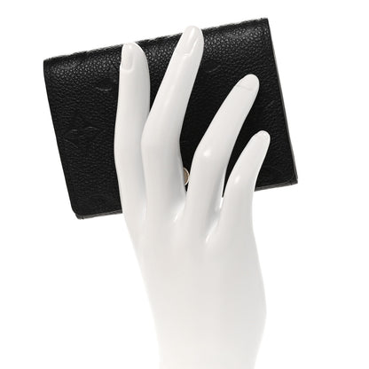 Louis Vuitton Empreinte Business Card Holder Black 2 of 9