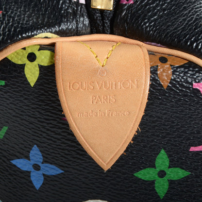 Louis Vuitton Monogram Multicolor Speedy 30 Black 7 of 8