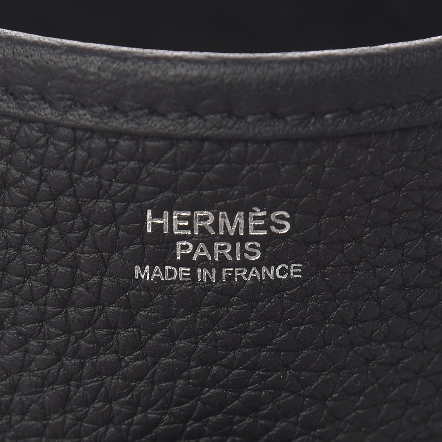 Hermes Taurillon Clemence Evelyne III PM Black 6 of 13