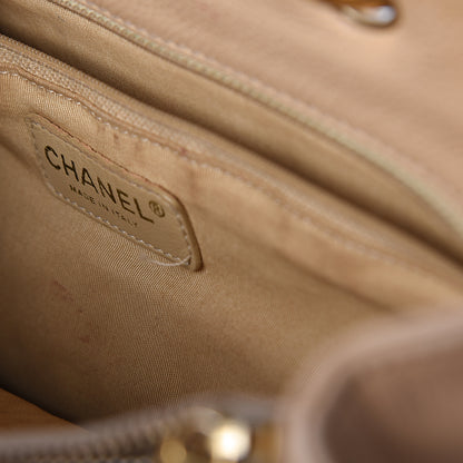 Chanel Caviar Quilted Grand Shopping Tote GST Beige 7 of 10