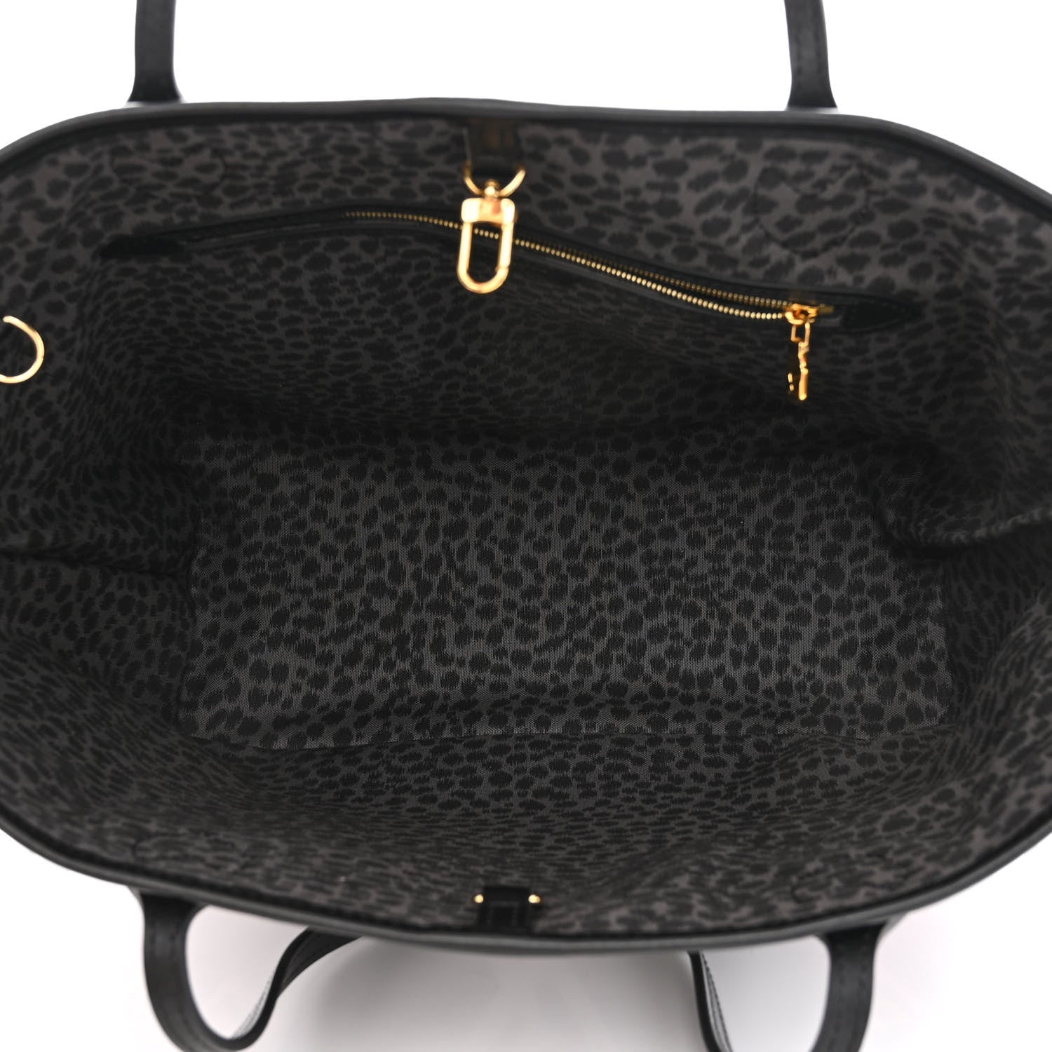 Louis Vuitton Monogram Giant Wild At Heart Neverfull MM Black 6 of 9