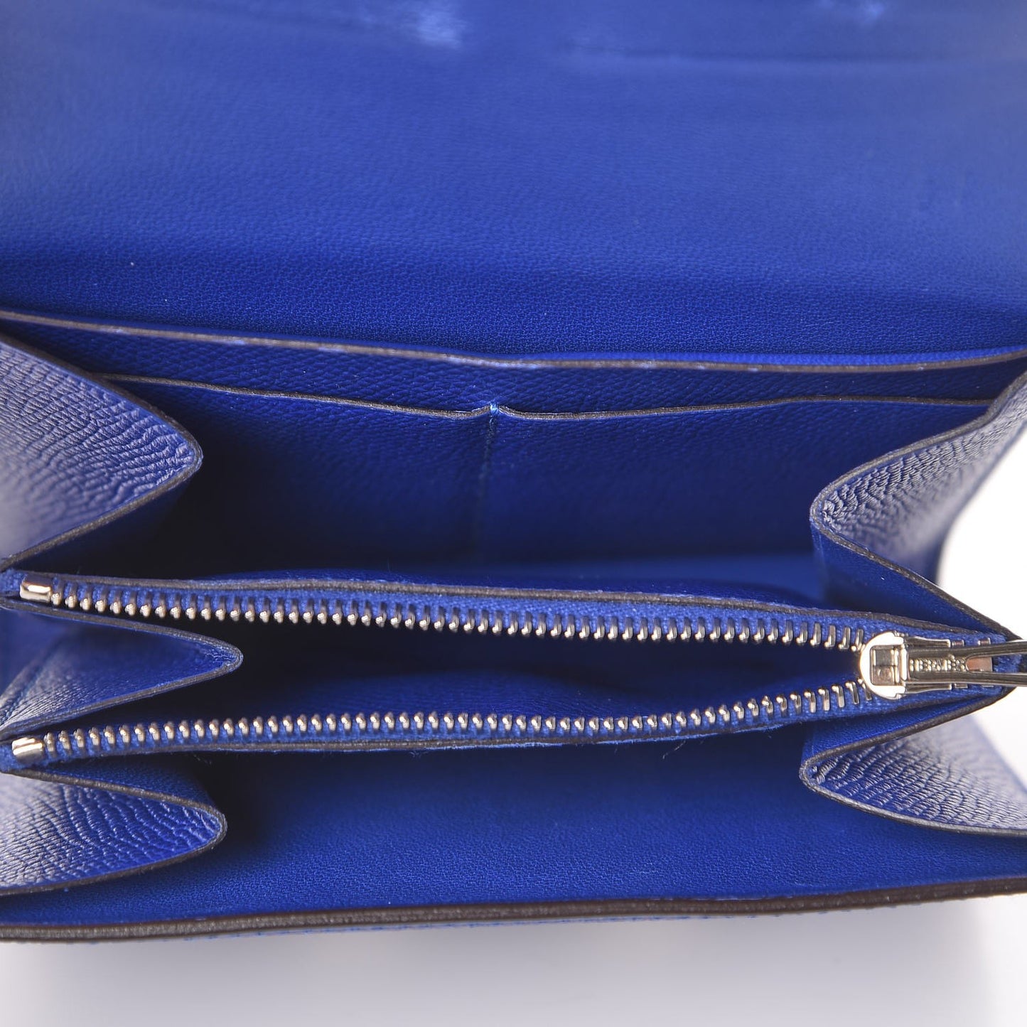 Epsom Constance Short Wallet Bleu Electrique