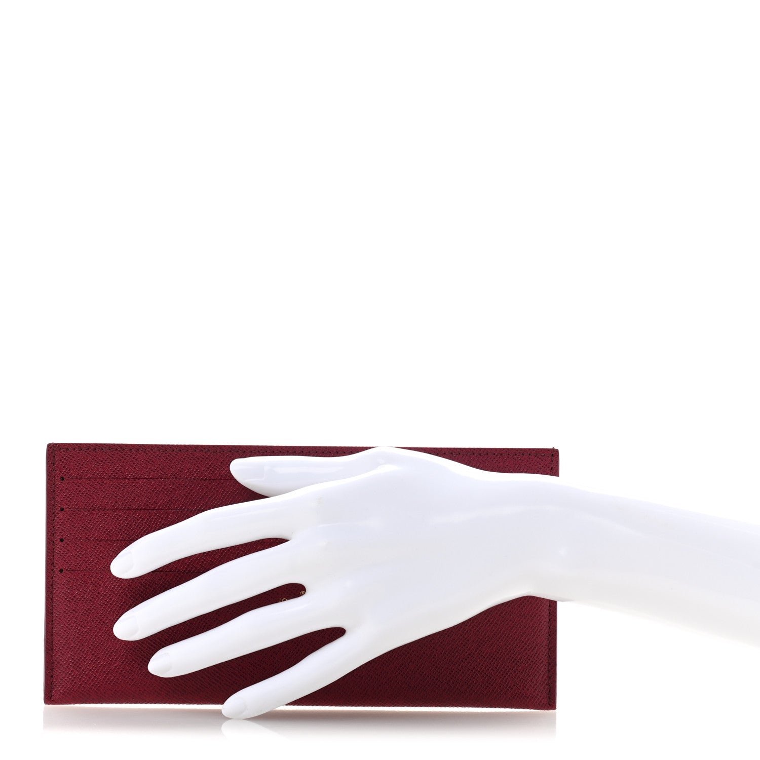 Louis Vuitton Calfskin Felicie Card Holder Insert Fuchsia 2 of 6