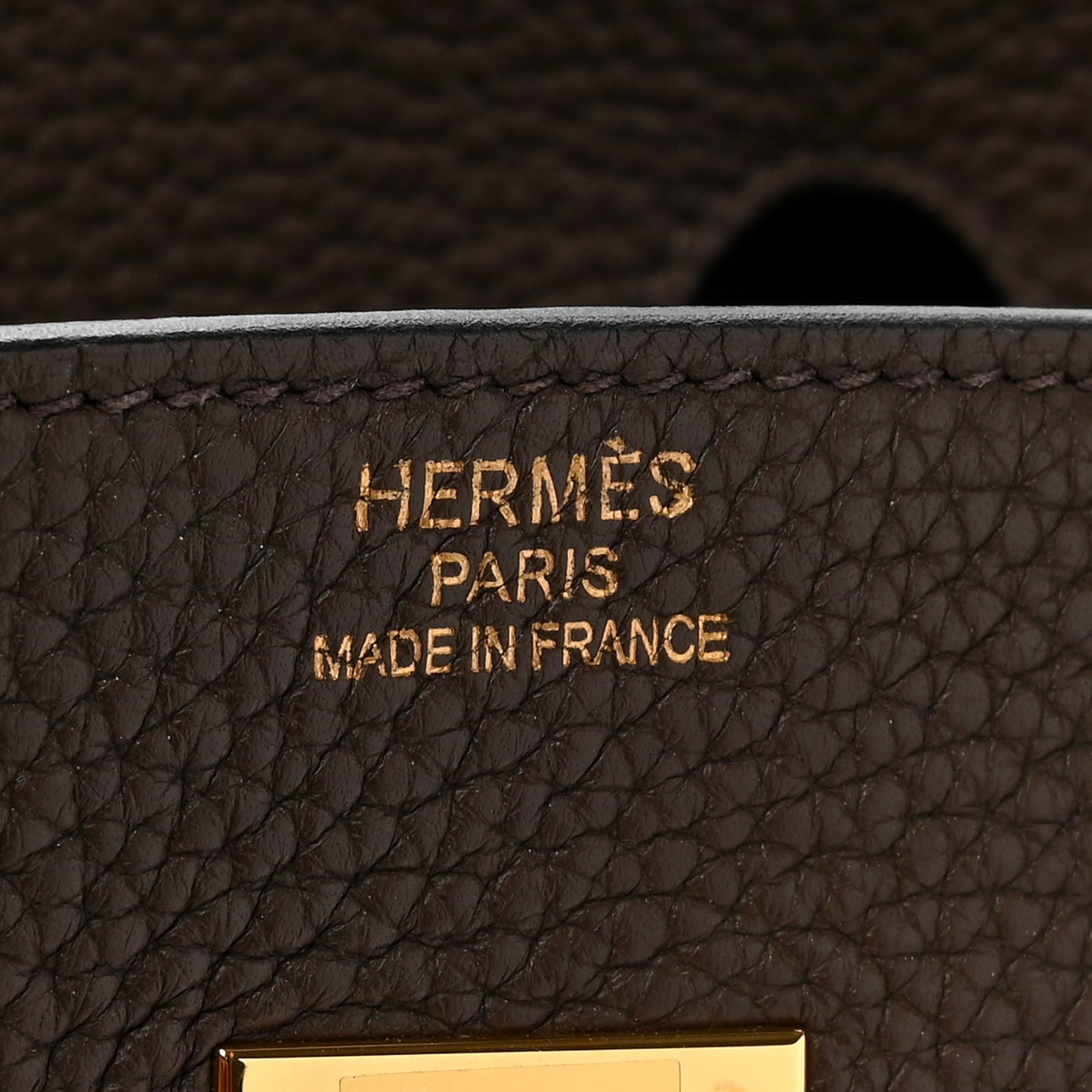 Taurillon Clemence Birkin 35 Chocolate