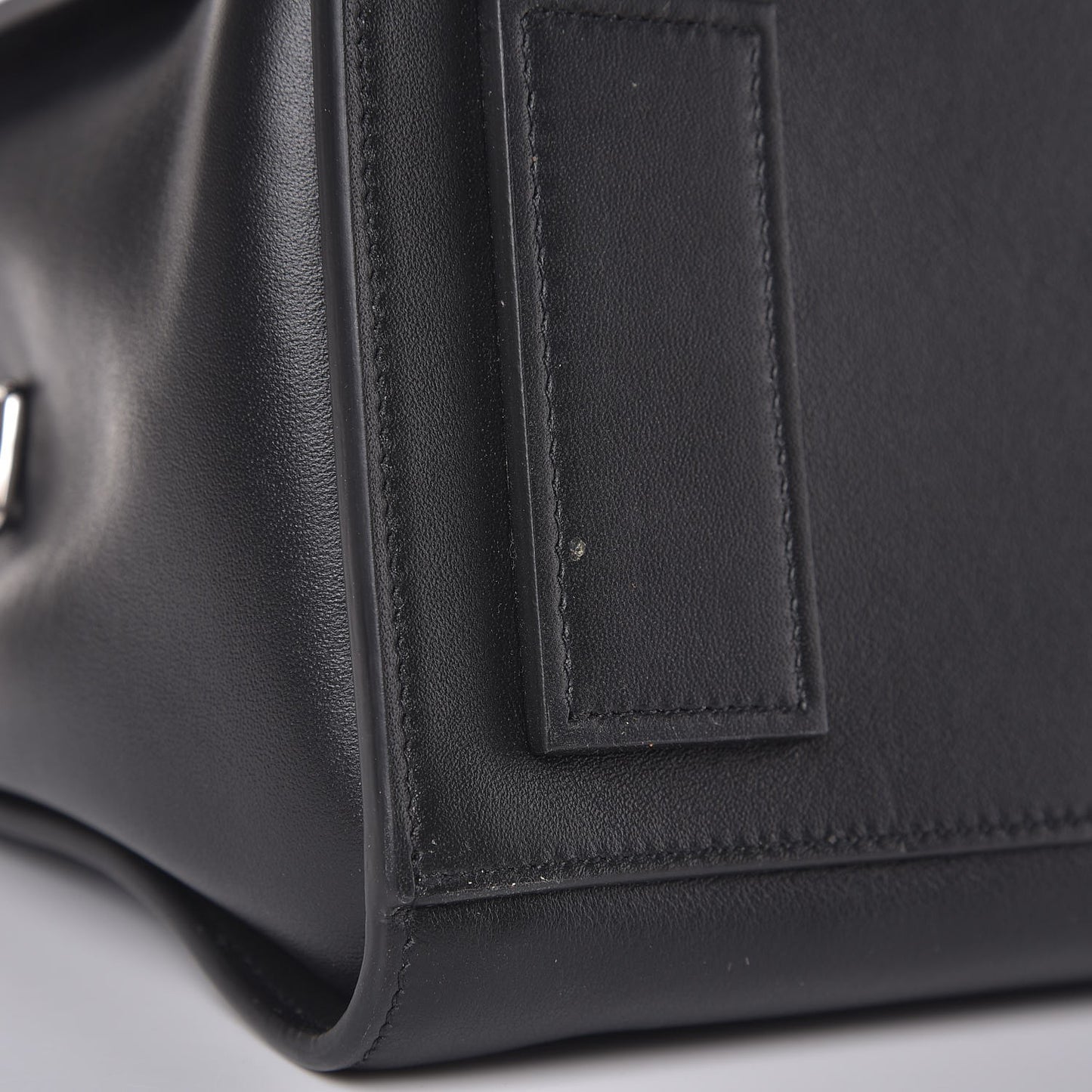 Calfskin Large Jane Tote Bag Black