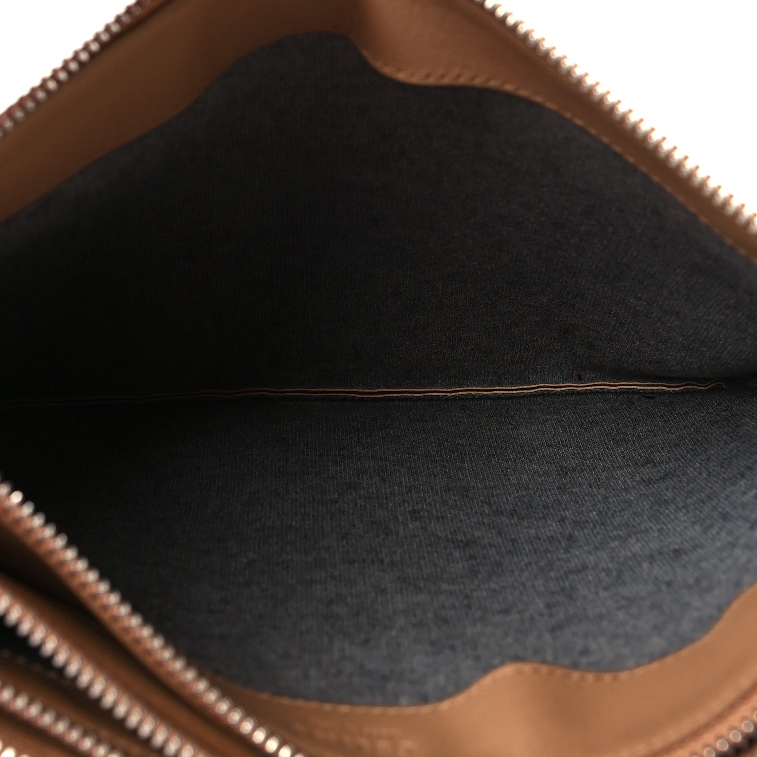 Celine Lambskin Large Trio Crossbody Bag Taupe 5 of 10