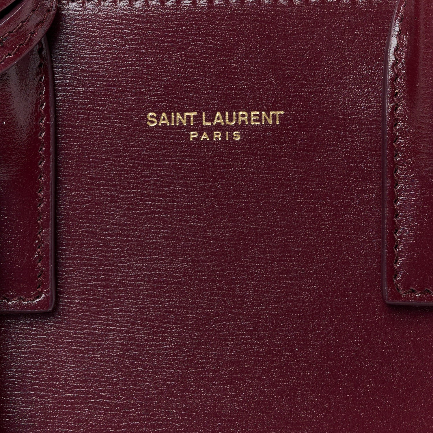 Saint Laurent Calfskin Nano Supple Sac De Jour Red Velvet 8 of 11