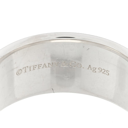 Tiffany Sterling Silver Wide Return to Tiffany Ring 66 11.5 4 of 4