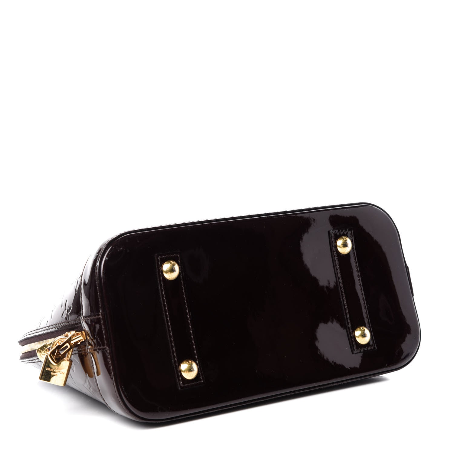 Louis Vuitton Vernis Alma PM Amarante 4 of 12